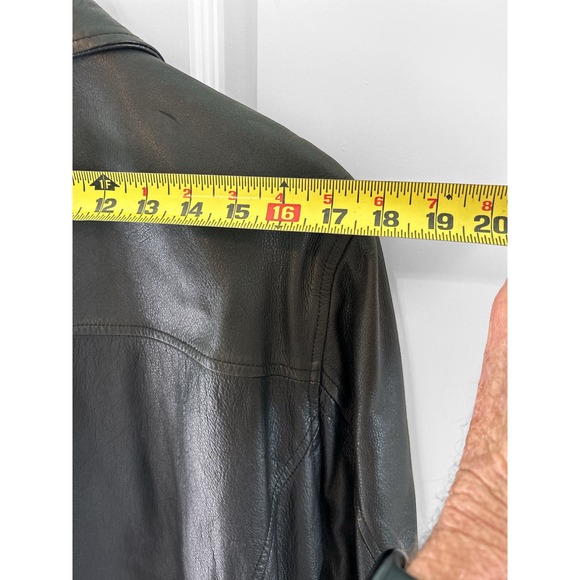 Wilson's Leather Women's Jacket Made in India Size XL Upper Thigh Length - Picture 5 of 6